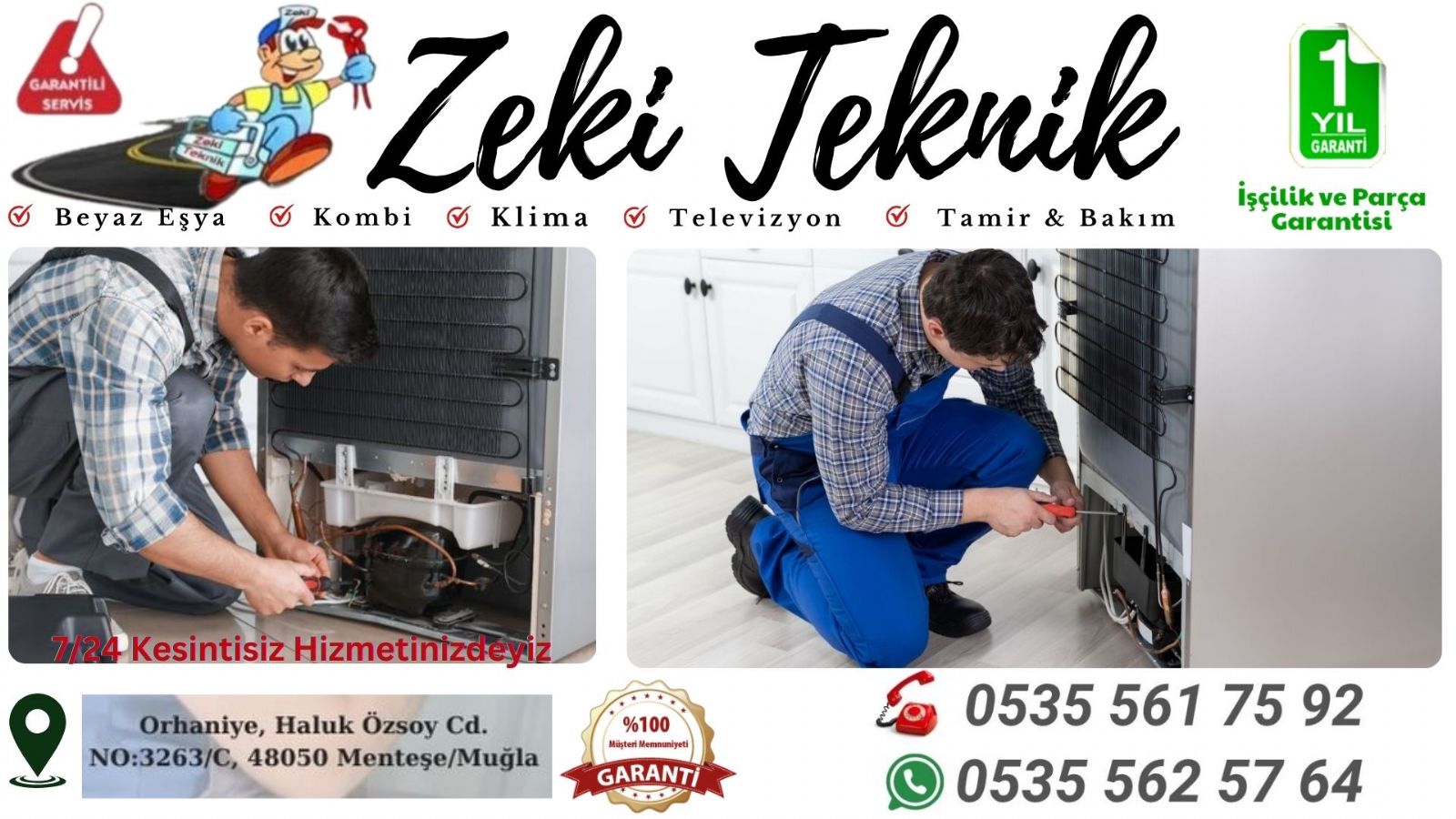 Muğla Buzdolabı Tamircisi 